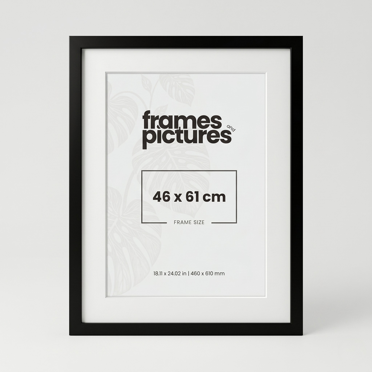 46x61 Box Frame With Aperture
