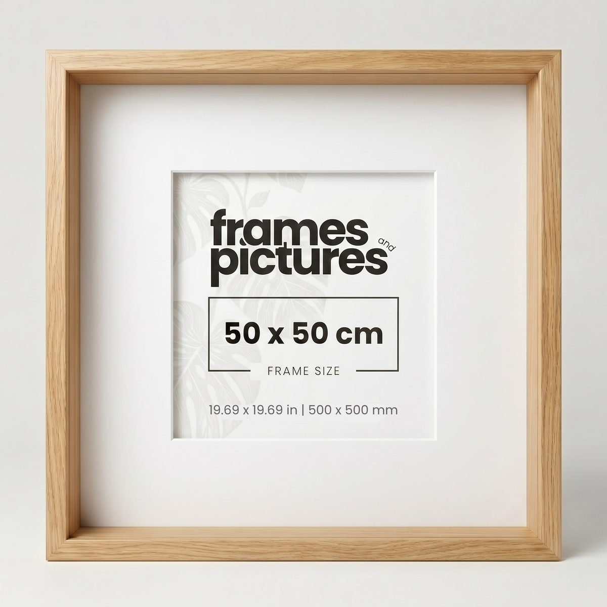 50x50 Box Frame With Aperture